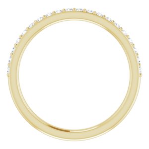 Hidden Halo-Style Engagement Ring or Band