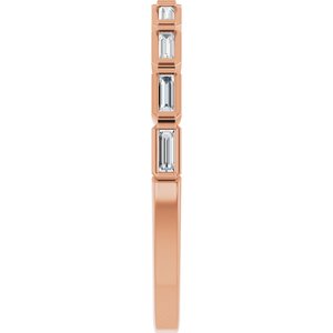 Bezel-Set Anniversary Band