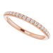 Hidden Halo-Style Engagement Ring or Band