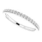 Hidden Halo-Style Engagement Ring or Band
