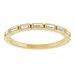 Bezel-Set Anniversary Band