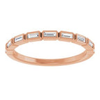 Bezel-Set Anniversary Band