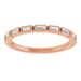 Bezel-Set Anniversary Band