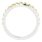 Stackable Geometric Ring