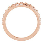 Stackable Geometric Ring