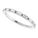 Bezel-Set Anniversary Band