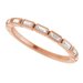 Bezel-Set Anniversary Band