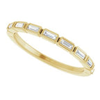 Bezel-Set Anniversary Band
