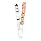 Stackable Geometric Ring