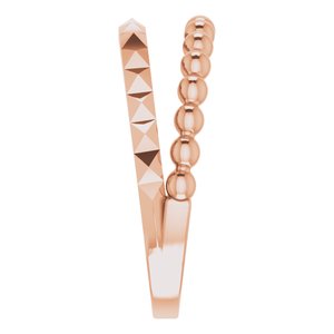 Stackable Geometric Ring