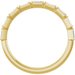 Bezel-Set Anniversary Band