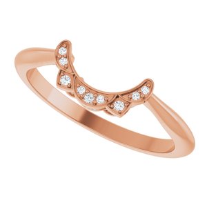 Halo-Style Vintage-Inspired Engagement Ring or Band