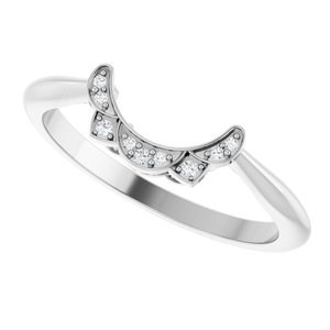 Halo-Style Vintage-Inspired Engagement Ring or Band