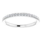 Hidden Halo-Style Engagement Ring or Band