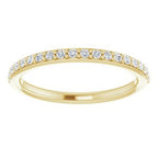Hidden Halo-Style Engagement Ring or Band