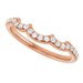 Three-Stone Halo-Style Engagement Ring or Band