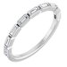 Bezel-Set Anniversary Band