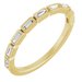 Bezel-Set Anniversary Band