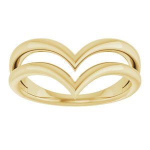 Double V Ring