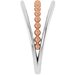 Negative Space Beaded Ring
