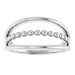 Negative Space Beaded Ring