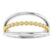 Negative Space Beaded Ring