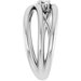 Solitaire Negative Space Ring
