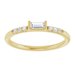 Stackable Accented Ring