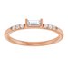 Stackable Accented Ring