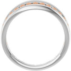 Negative Space Beaded Ring