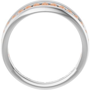 Negative Space Beaded Ring
