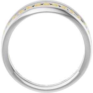 Negative Space Beaded Ring