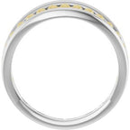 Negative Space Beaded Ring