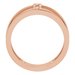 Two-Stone Negative Space Ring