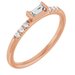 Stackable Accented Ring