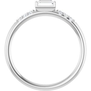 Stackable Accented Ring