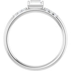 Stackable Accented Ring