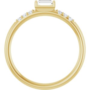 Stackable Accented Ring