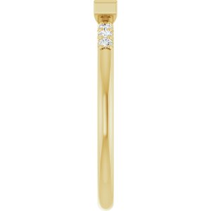 Stackable Accented Ring
