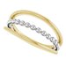 Negative Space Beaded Ring