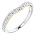 Accented Vintage-Inspired Engagement Ring or Band