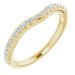Accented Vintage-Inspired Engagement Ring or Band