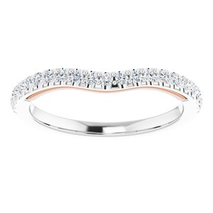 Accented Vintage-Inspired Engagement Ring or Band