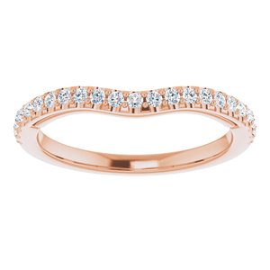 Accented Vintage-Inspired Engagement Ring or Band