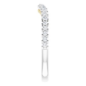 Accented Vintage-Inspired Engagement Ring or Band