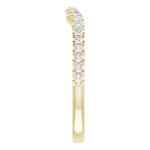 Accented Vintage-Inspired Engagement Ring or Band