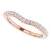 Accented Vintage-Inspired Engagement Ring or Band
