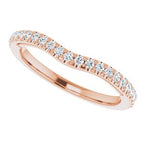 Accented Vintage-Inspired Engagement Ring or Band