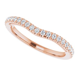 Accented Vintage-Inspired Engagement Ring or Band