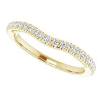 Accented Vintage-Inspired Engagement Ring or Band